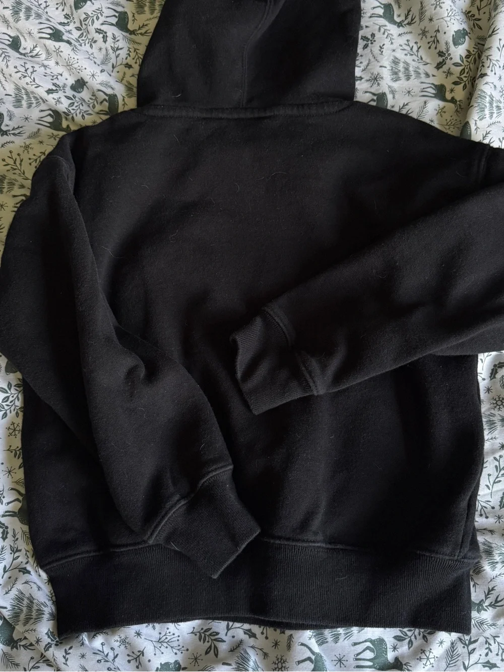 GAP x Starwars Black Hoodie with Maroon Logo